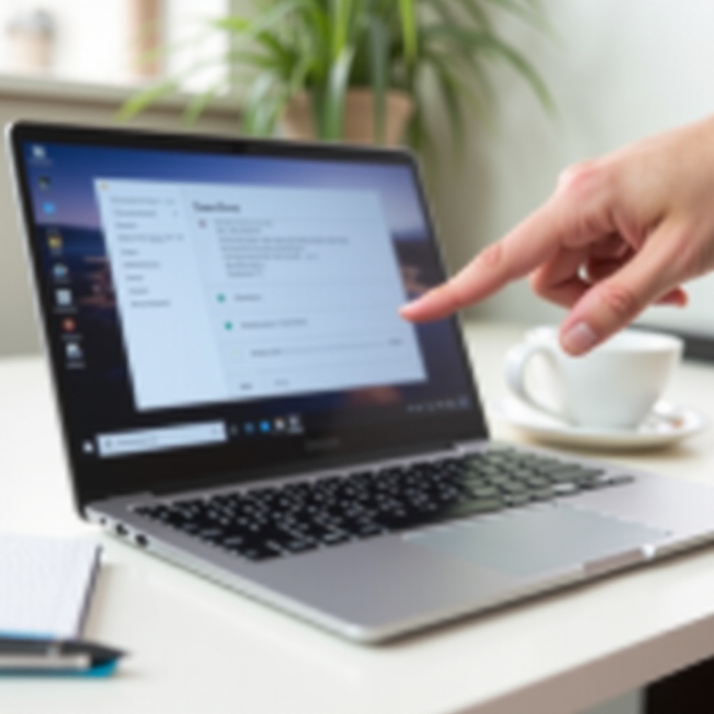 как отключить сенсорный экран на Chromebook Lenovo
