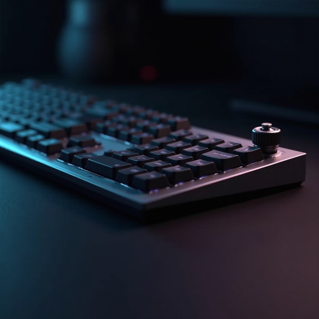 mejor teclado mecánico con perilla