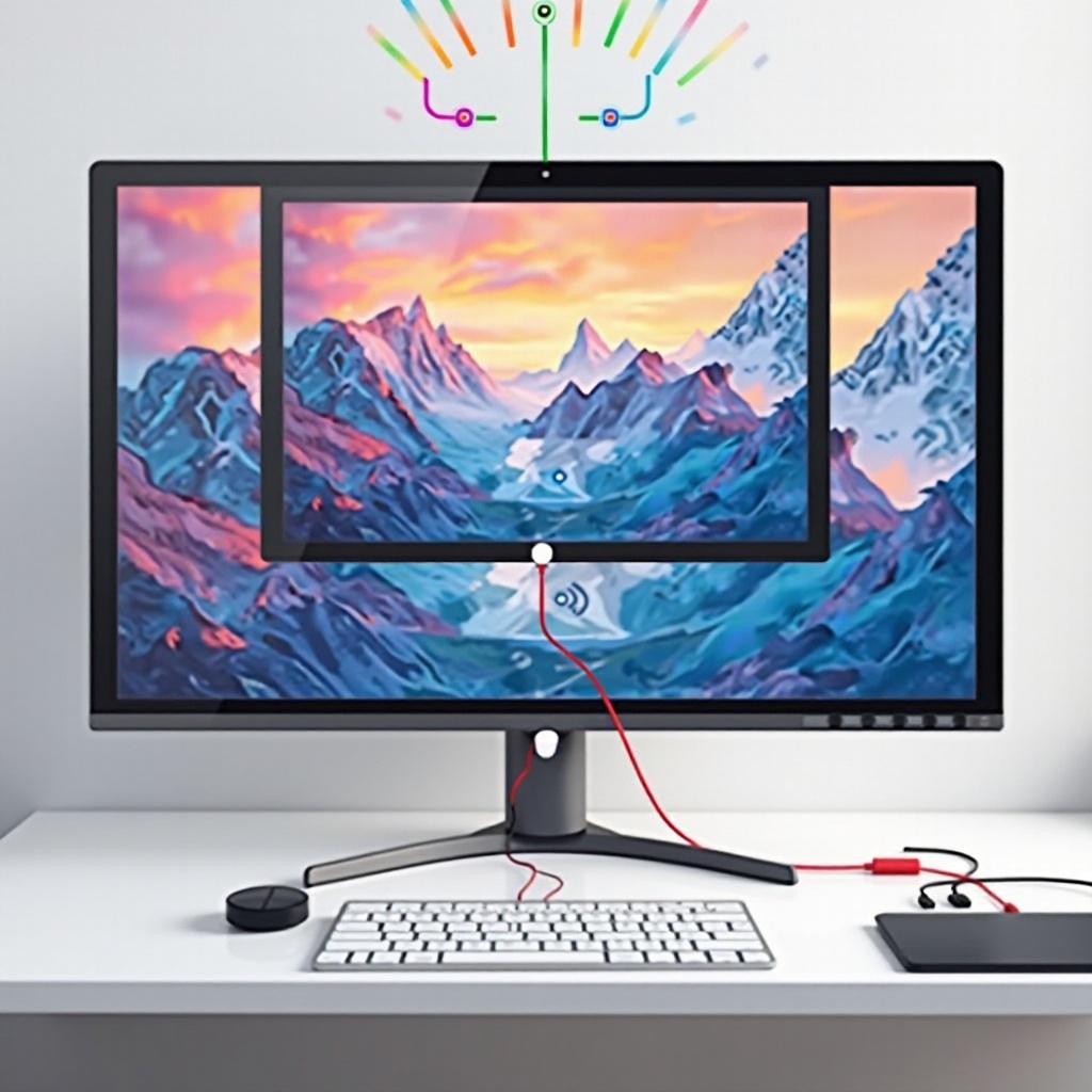 ¿Qué es una salida de audio en el monitor?