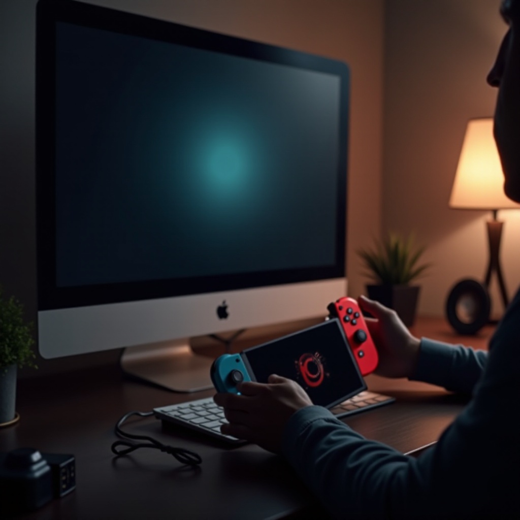 nintendo switch ke monitor komputer