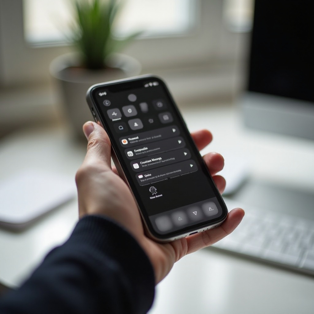 как включить черно-белый режим на iPhone