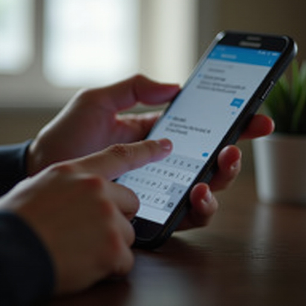 cara mematikan suara ketikan di Samsung