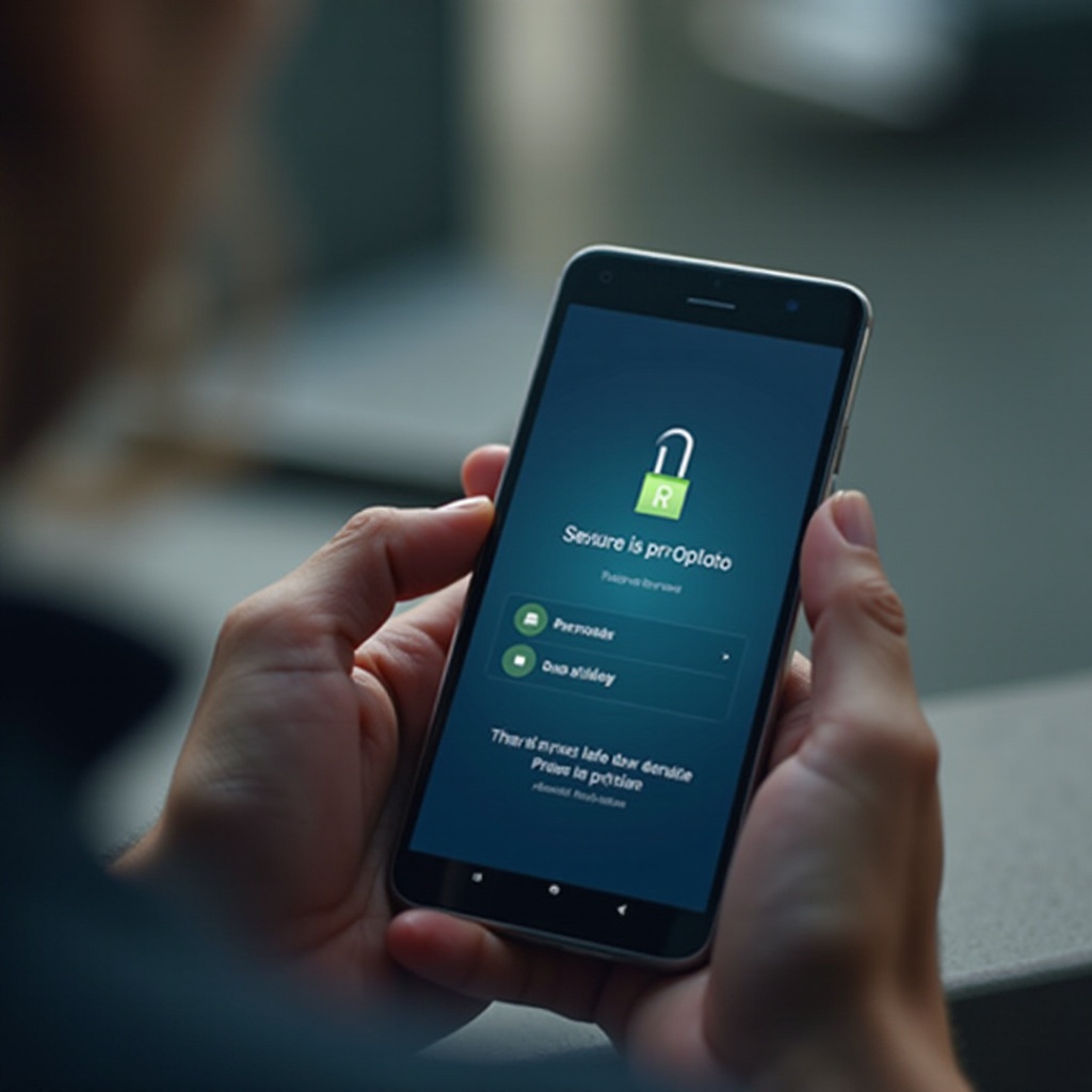 cara membuat direktori yang dilindungi kata sandi di Android