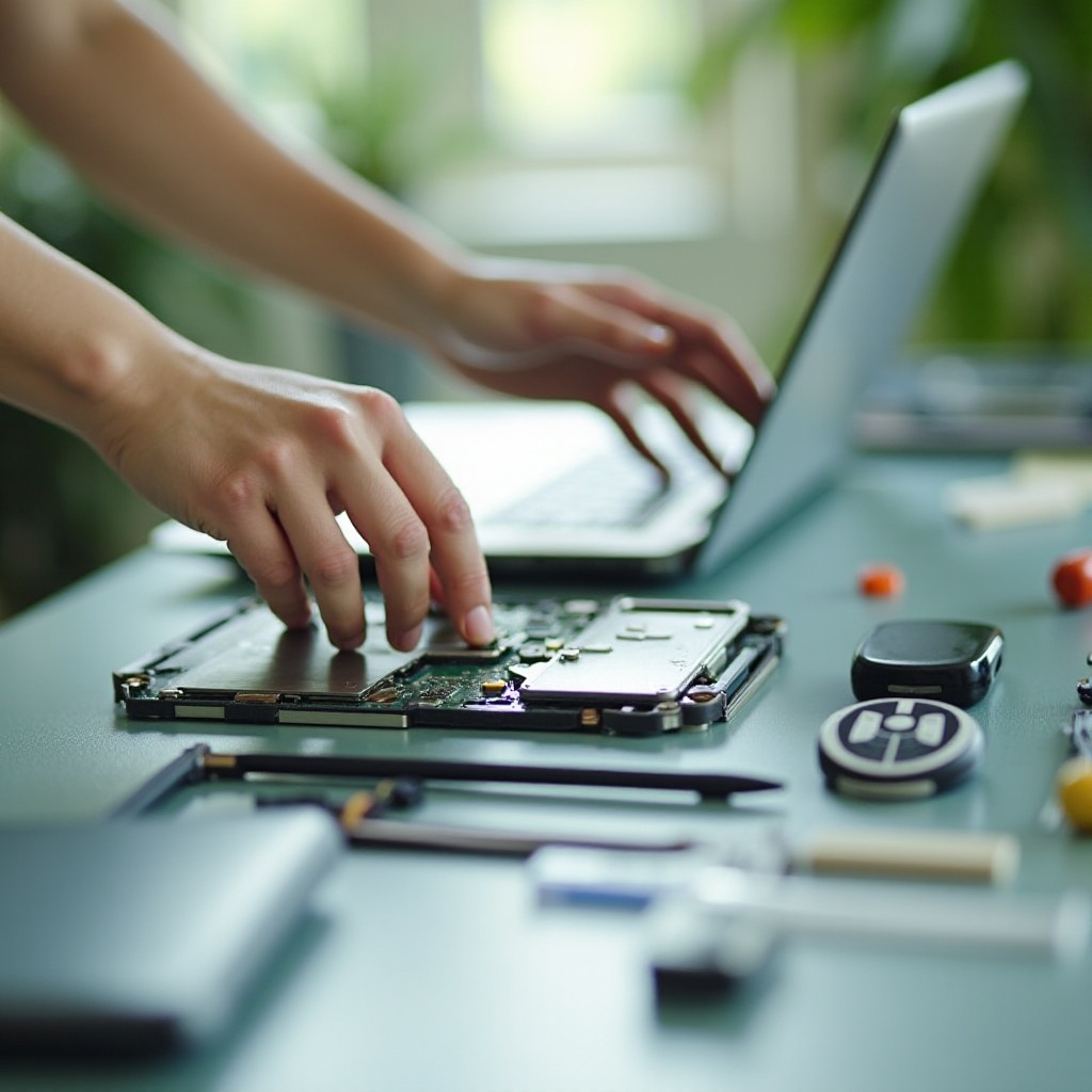 cara menyiapkan laptop untuk didaur ulang