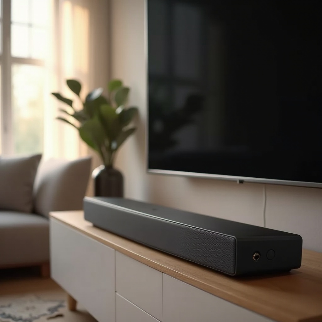 soundbar z wyjściem na słuchawki