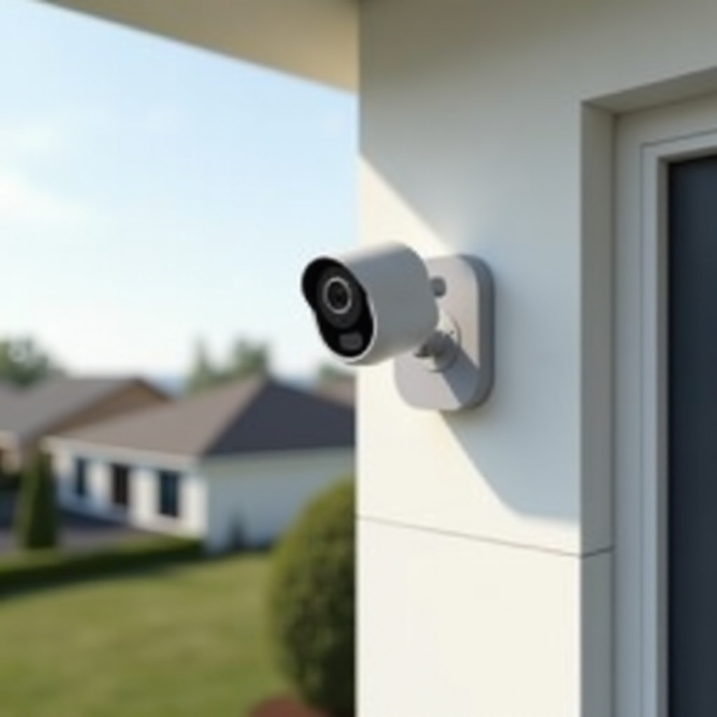 обзор наружной камеры simplisafe