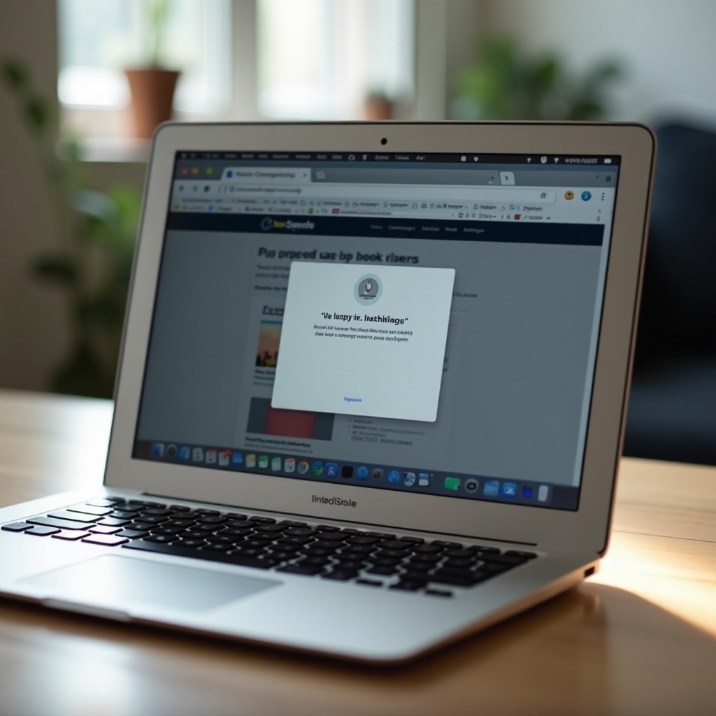cara menonaktifkan pemblokir pop-up di MacBook Air