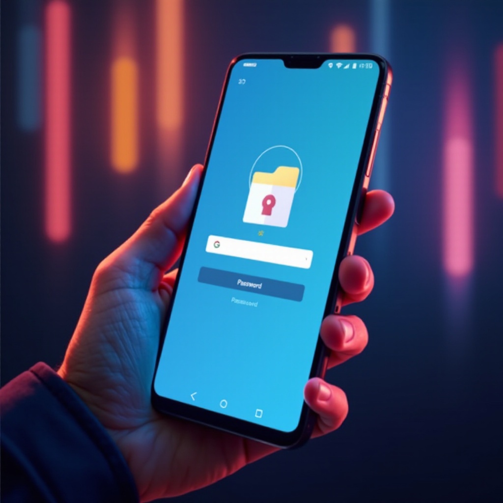 jak stworzyć katalog chroniony hasłem na Androidzie