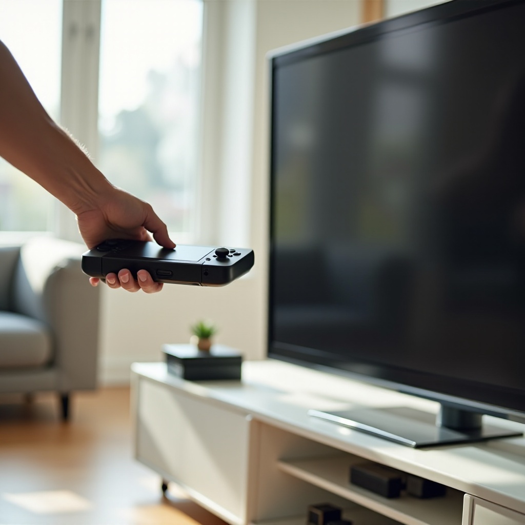 スイッチをテレビにワイヤレスで接続する方法