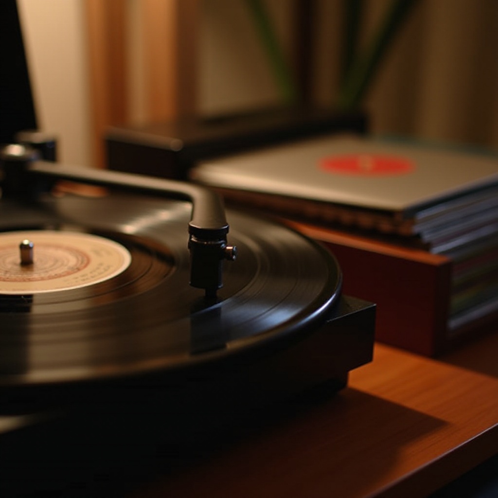 domowy zestaw gramofonowy