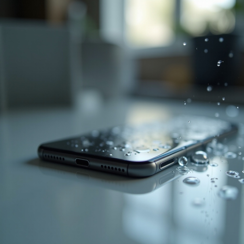 cara mengeluarkan air dari iphone 14