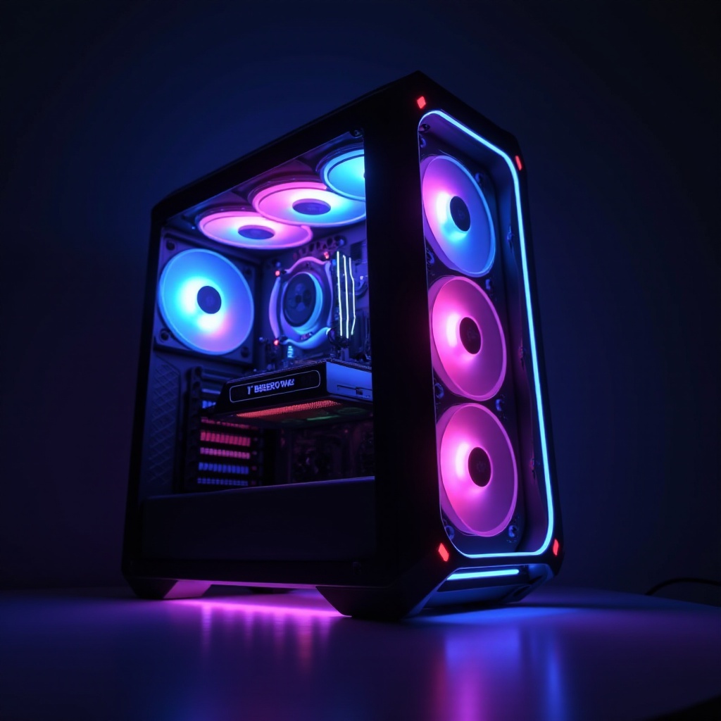cara mengubah RGB pada PC CyberPower