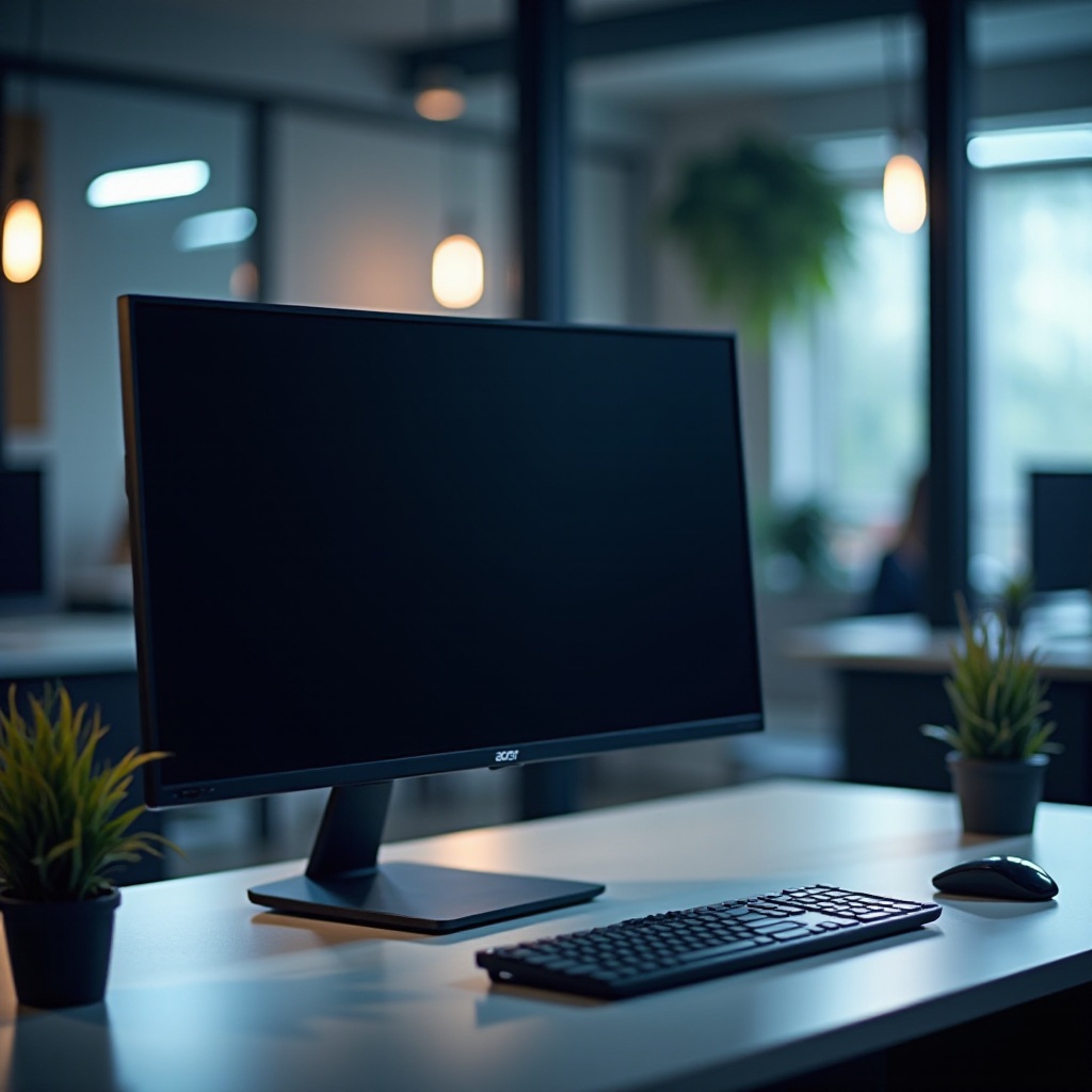 Apakah monitor Acer memiliki speaker?