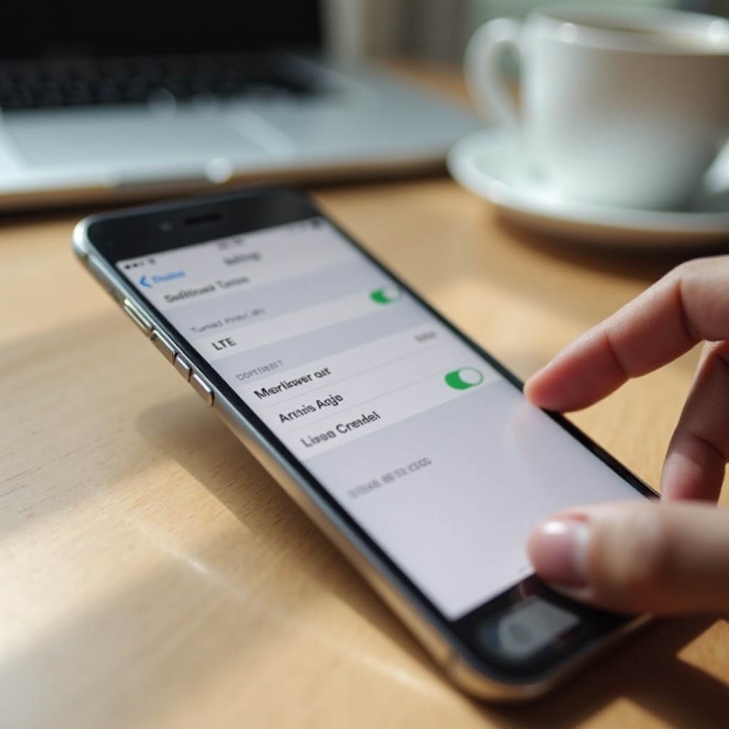 Как отключить 5G на моем iPhone?
