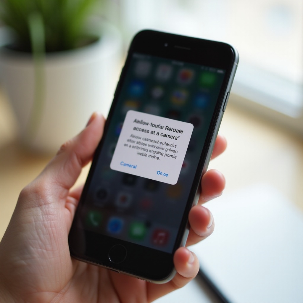 как разрешить доступ к камере в Chrome на iPhone