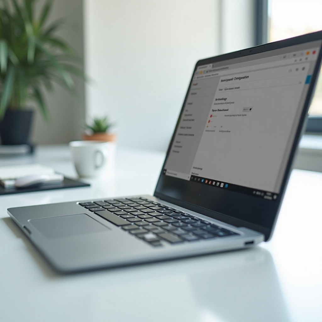 cómo hacer que el cursor del ratón sea más grande en un Chromebook