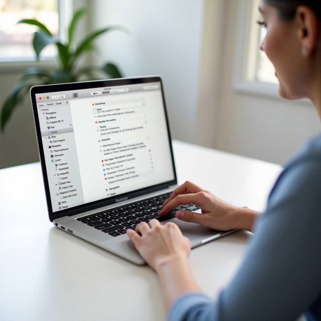 cómo hacer la letra más grande en una Mac