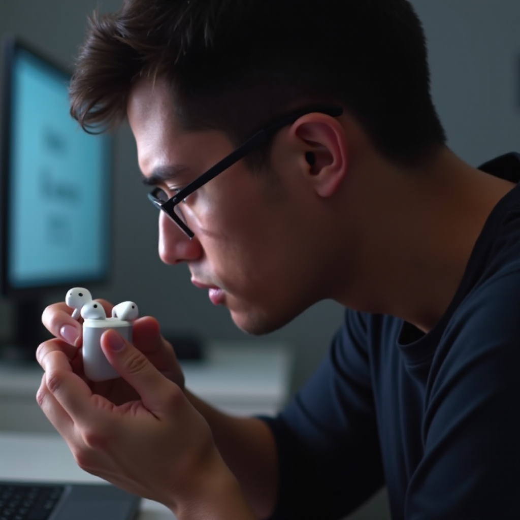 el altavoz principal de los airpods no funciona