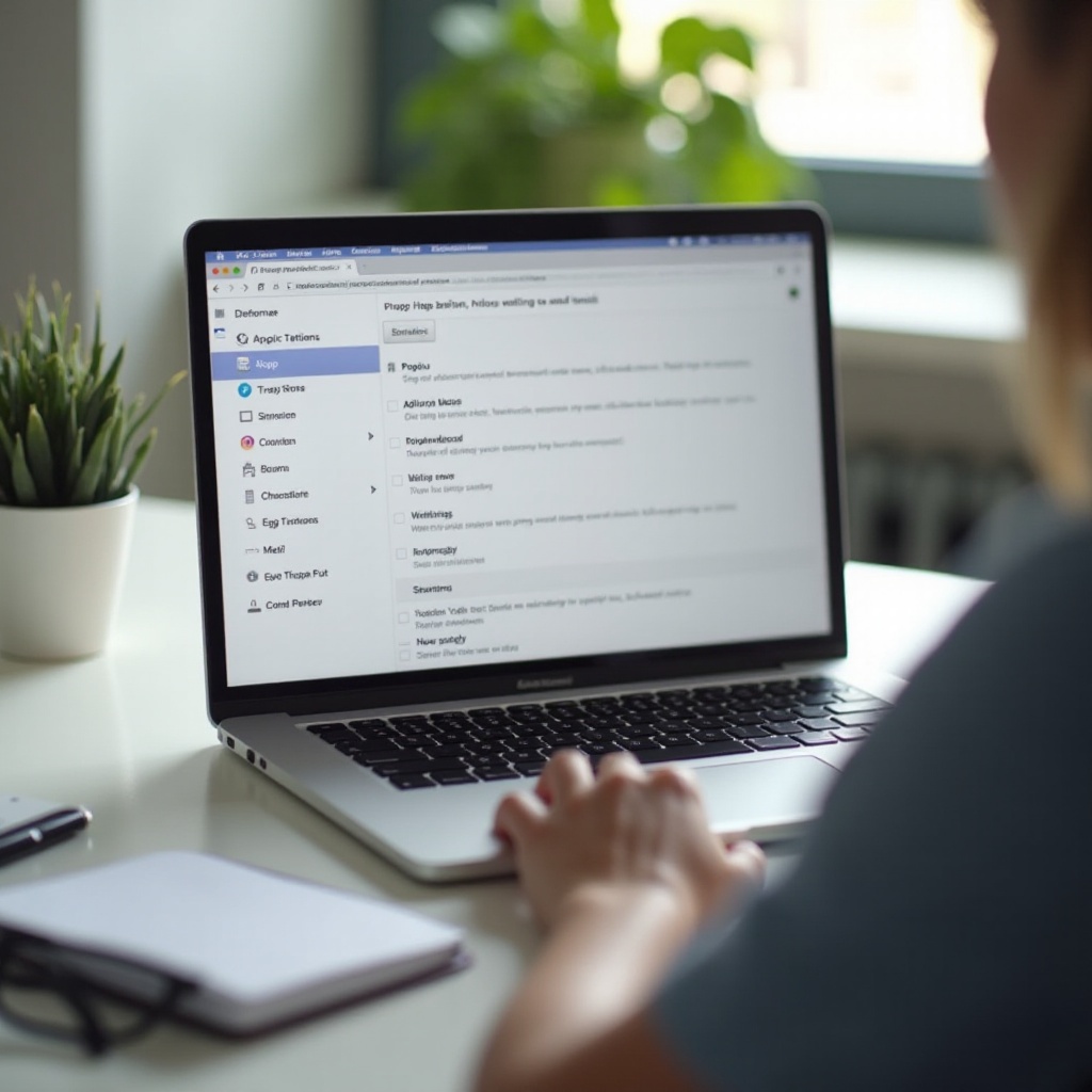 cómo desactivar el bloqueador de ventanas emergentes en MacBook Air