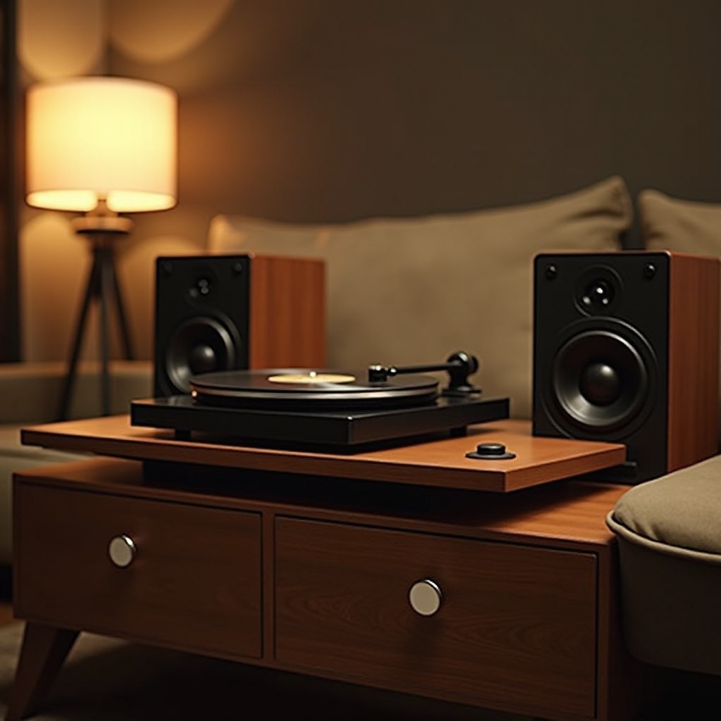 ¿Los tocadiscos necesitan altavoces?