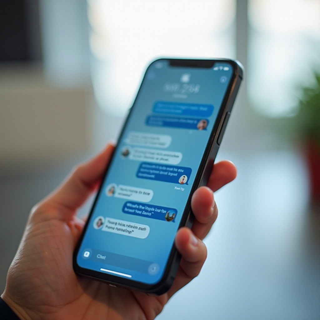 как включить чат RCS на iPhone