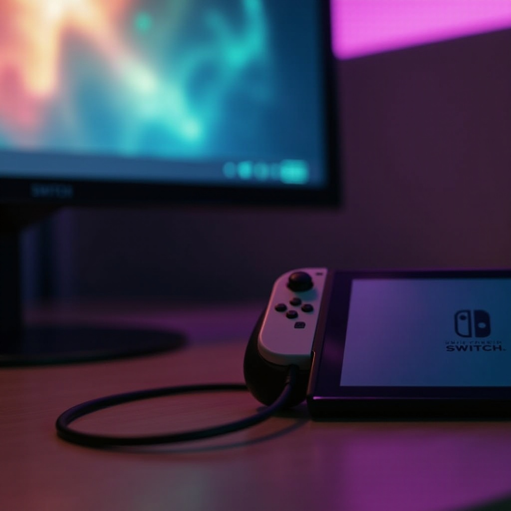 nintendo switch a monitor de computadora