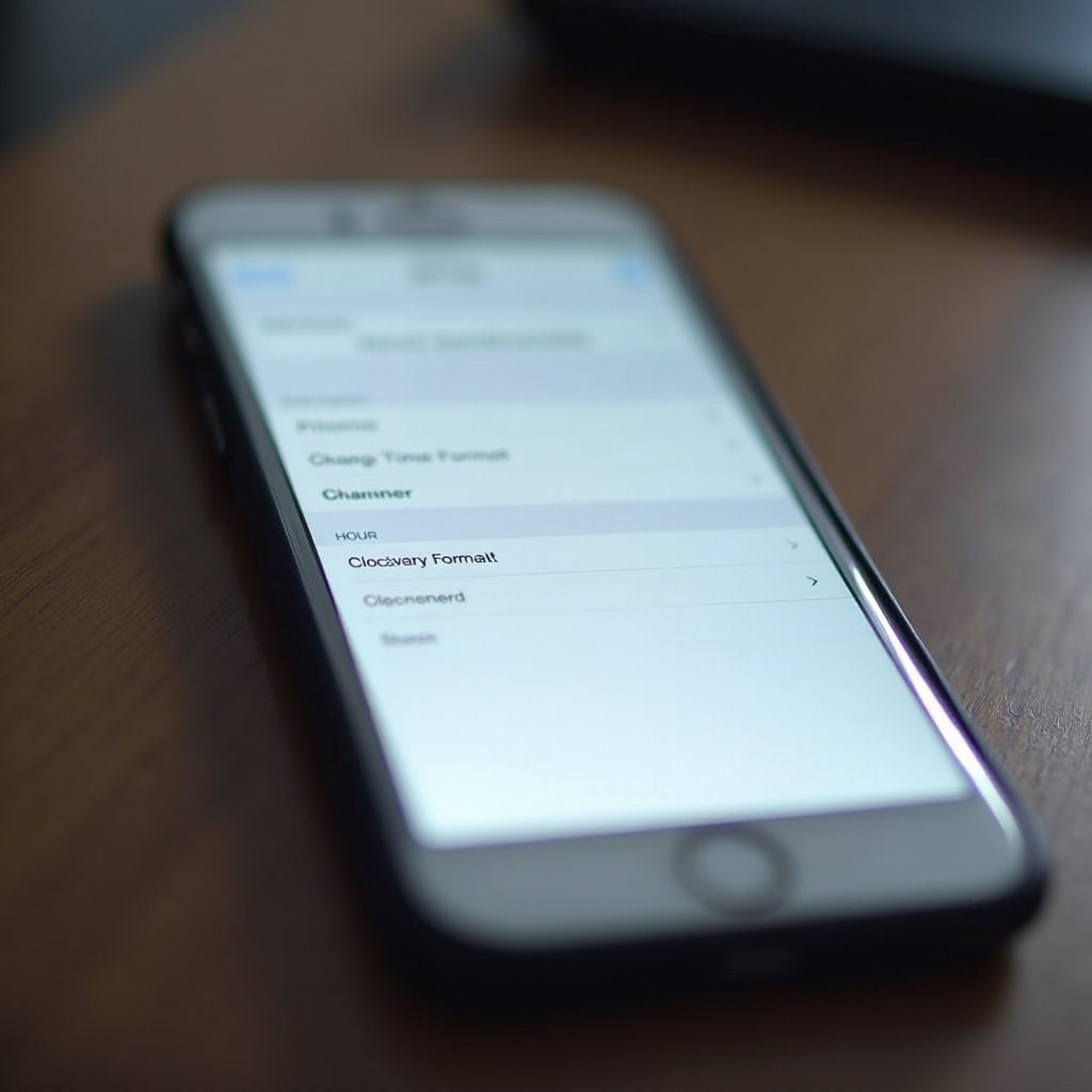 как перевести iPhone на военное время