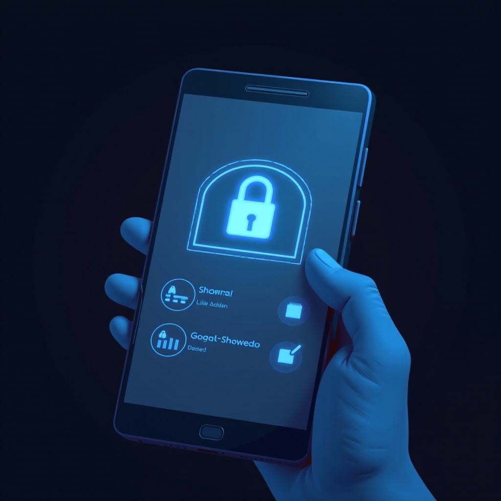как создать защищенную паролем директорию на Android