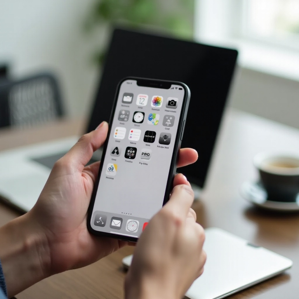 cara mengubah tampilan iPhone menjadi hitam putih