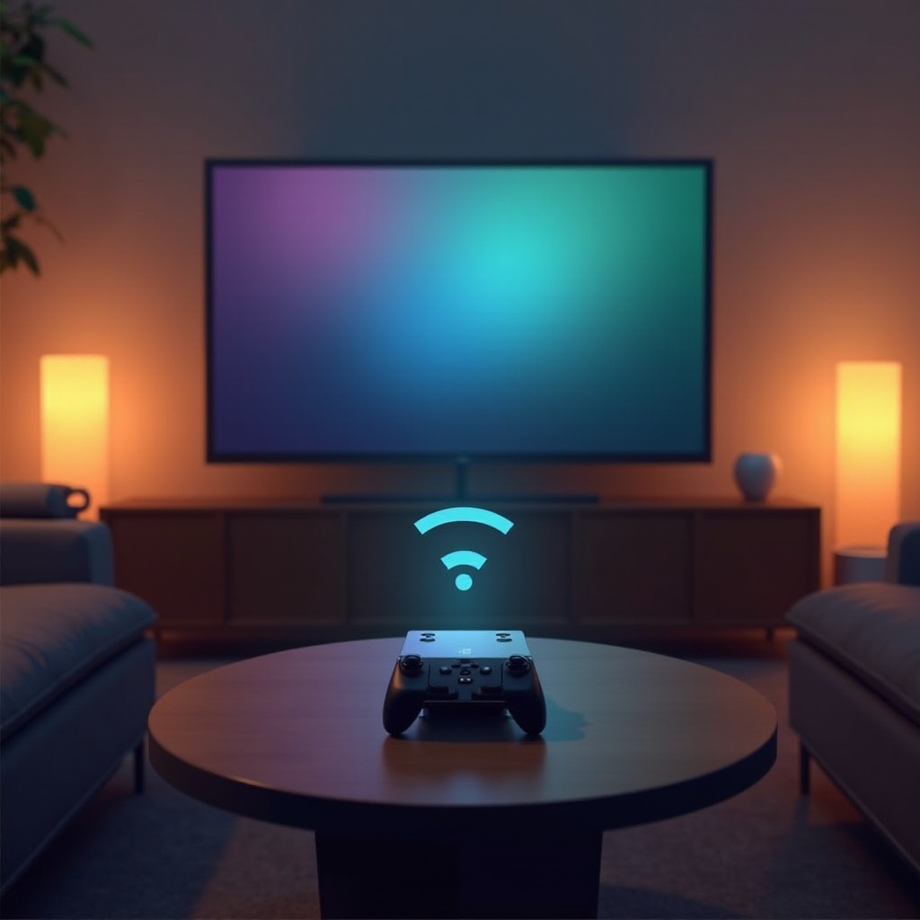 cara menghubungkan switch ke TV secara nirkabel