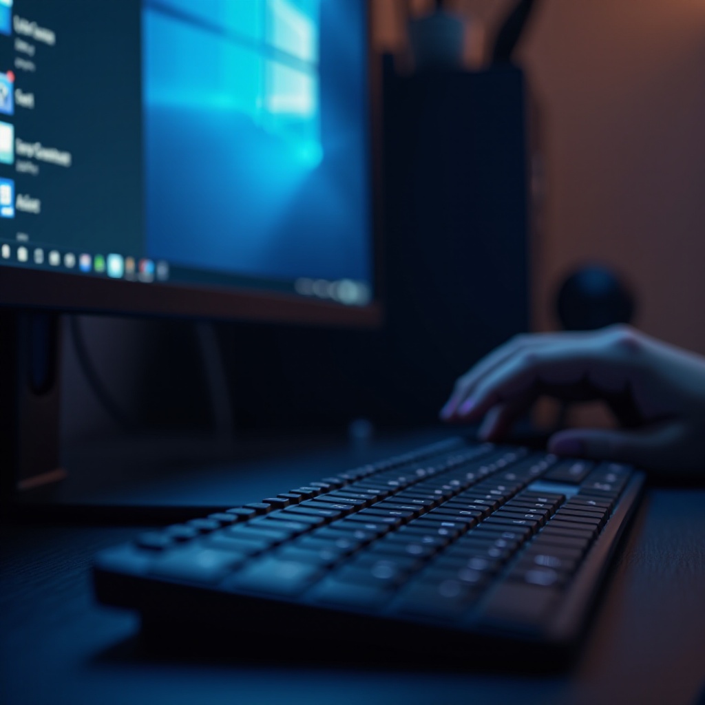 atajo de teclado de Windows 10 para que los monitores entren en modo de suspensión
