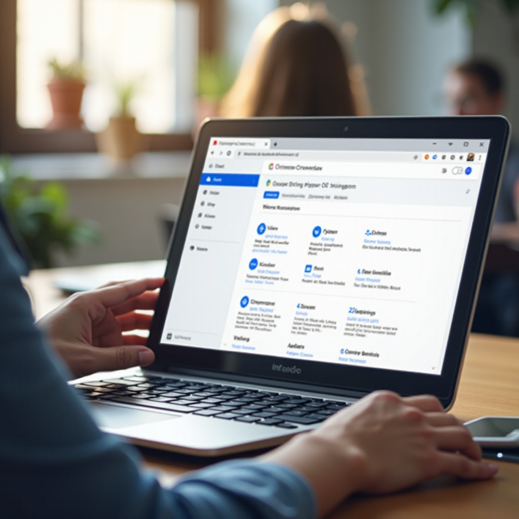 cara mereset Chromebook yang dikelola