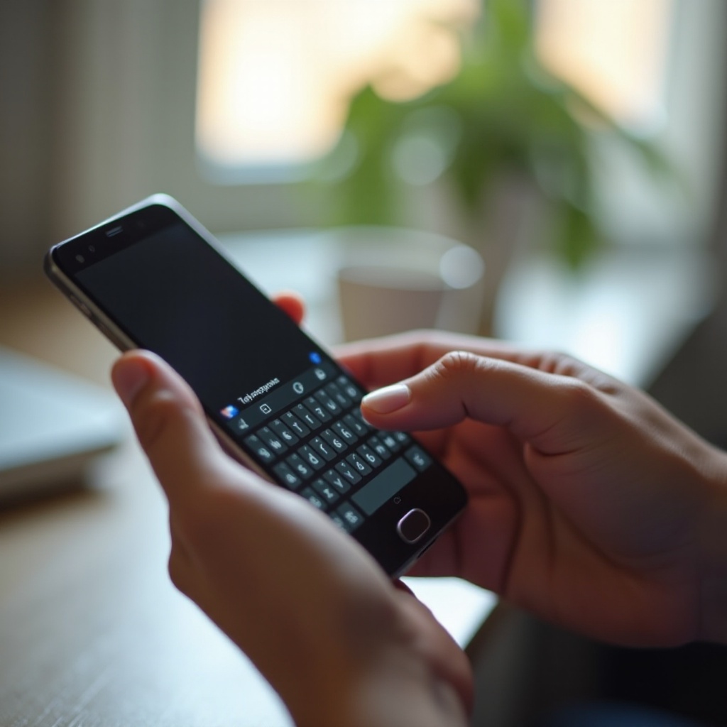 как отключить звук при наборе текста на Android