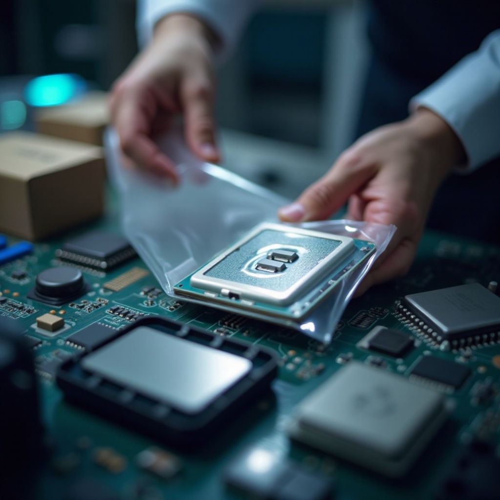 как отправить процессор